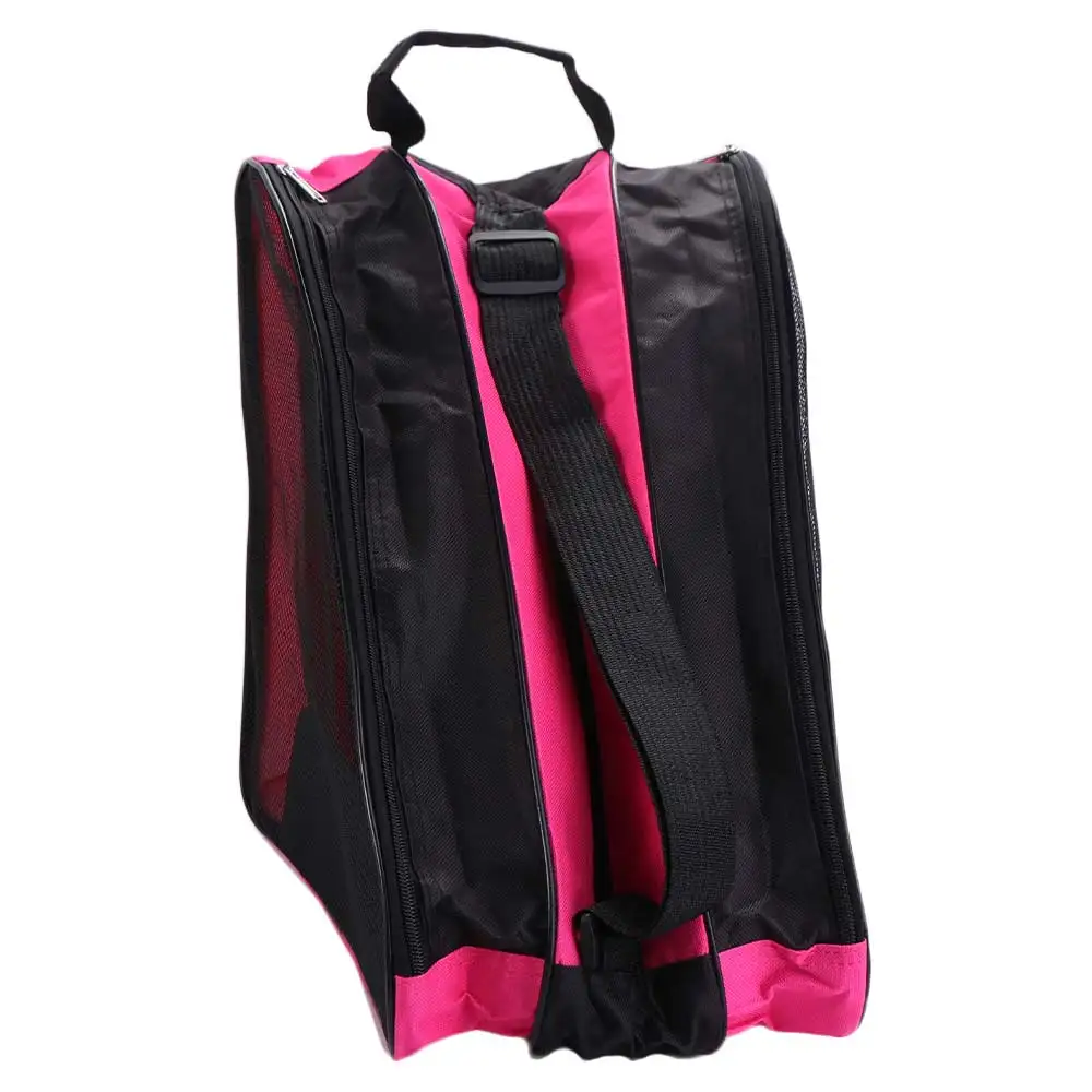 Large Capacity Roller Skates Bag Oxford Cloth Storage Bag Skating Shoes Bag Breathable Carry Case Ice Skating Pouch Kids Adult