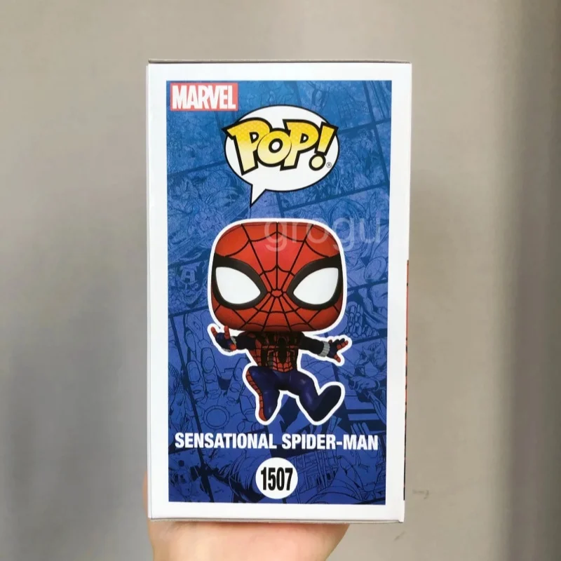 Anime Marvel SpiderMan Figurine Model Funko Pop Q Version Decor Ornament Statue Dolls Collect Souvenirs Limited Toys Kid Gift - Image 5