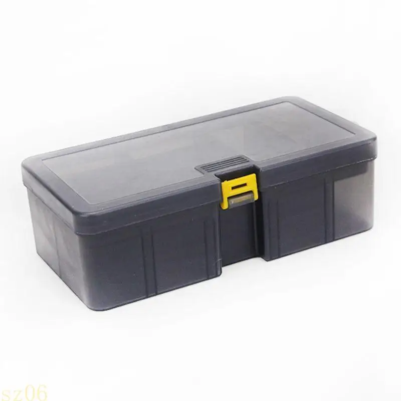 Q2Q4 Portable Small Box Multipurpose Storage Box Organizer Tool Box Double Layer Box Storage Assortment Boxes Small Parts Box