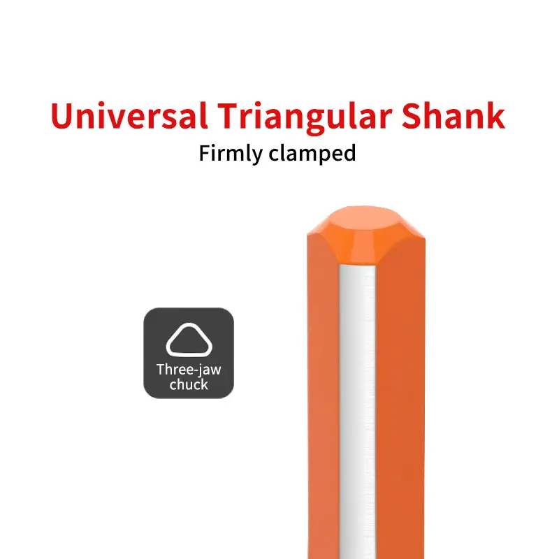 CHOWMASTER Multi-function Triangle Drill Bit Set for Ceramic Tile Concrete Wall Metal Wood Drilling Hole Cutter Glass Drill Bits