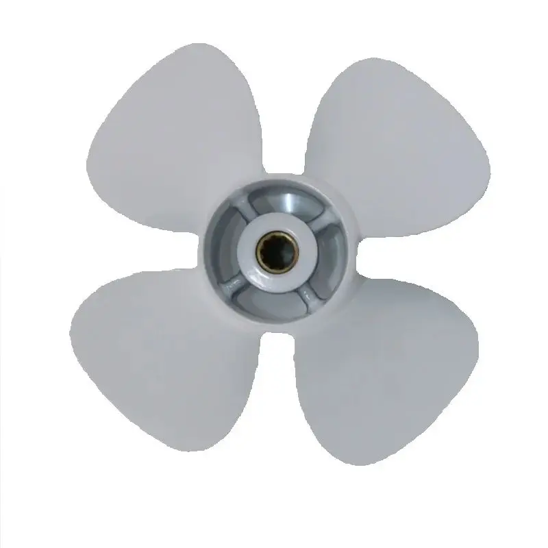 Captain Boat Aluminum Propeller 4 Blades 10x5/7/9 Fit Yamaha Outboard Motor Engines 9.9HP 15HP 20HP 8 Tooth High Thrust RH