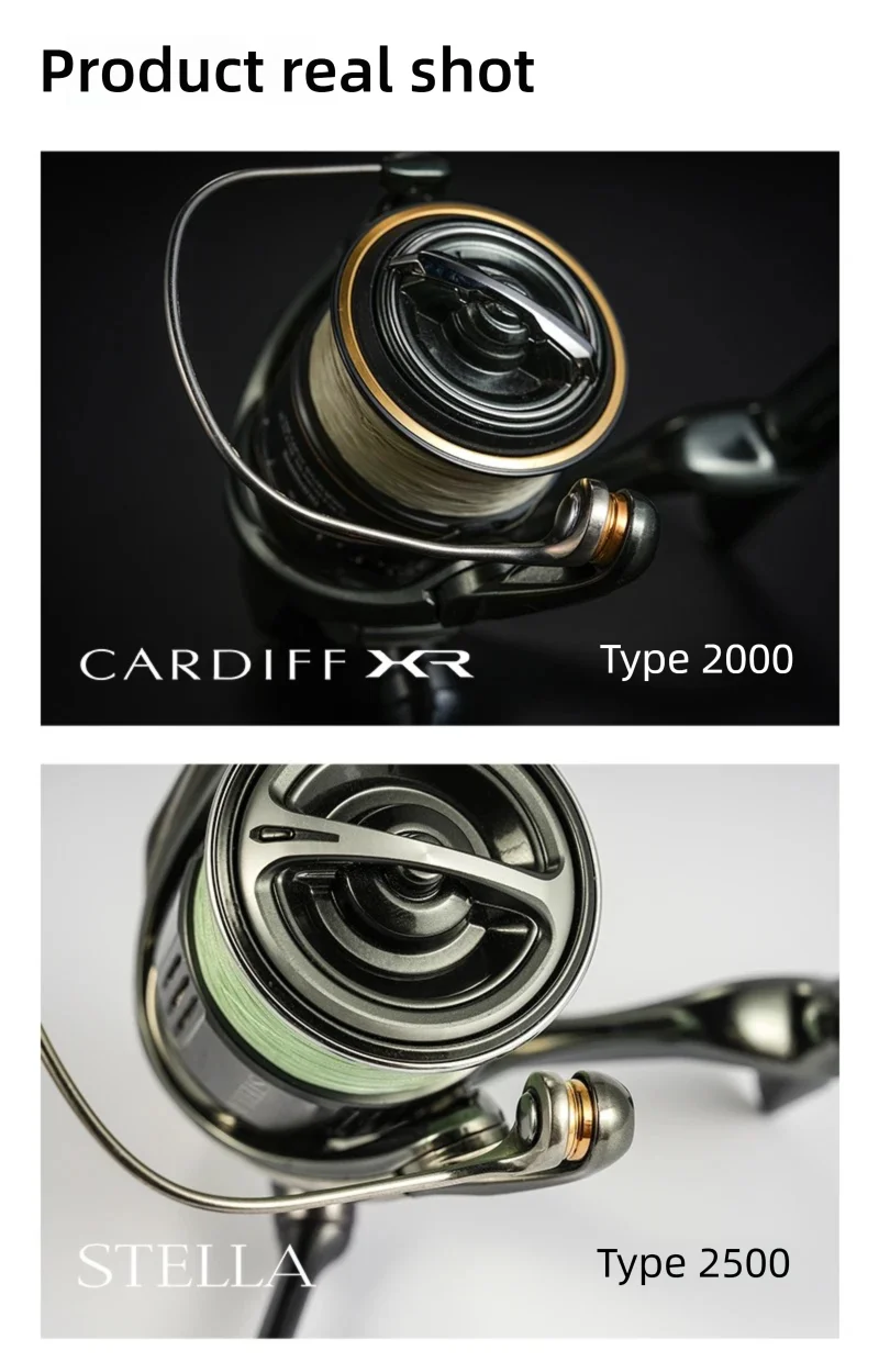 PYL Titanlegierung Doppellager-Schnurführung - Salzwasserbeständige Spinnrolle Schnurführung für Shimano/Daiwa Upgrade – Detail 15