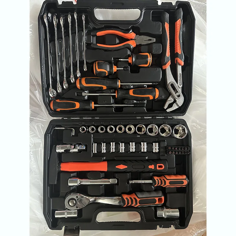 58Pcs/Set Auto Repair Set Combination Tool Ratchet Wrench Pliers Screwdriver Sleeve Batching Hammer