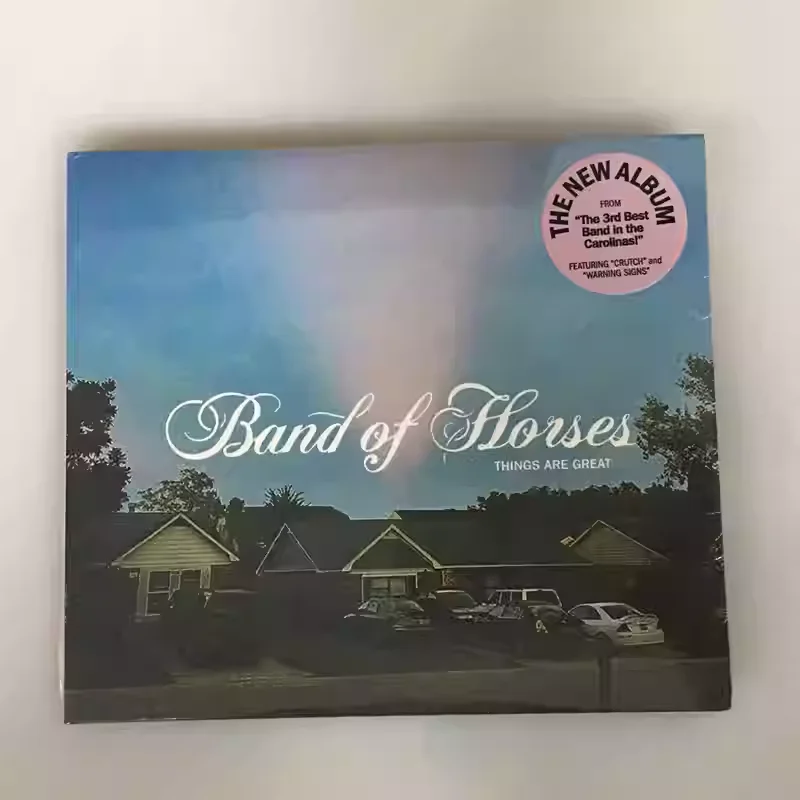 

CD Classic Indie Rock & Folk Rock Album Band of Horses Music CD Things Are Great Music Record Cosplay Soundtracks Box Gift