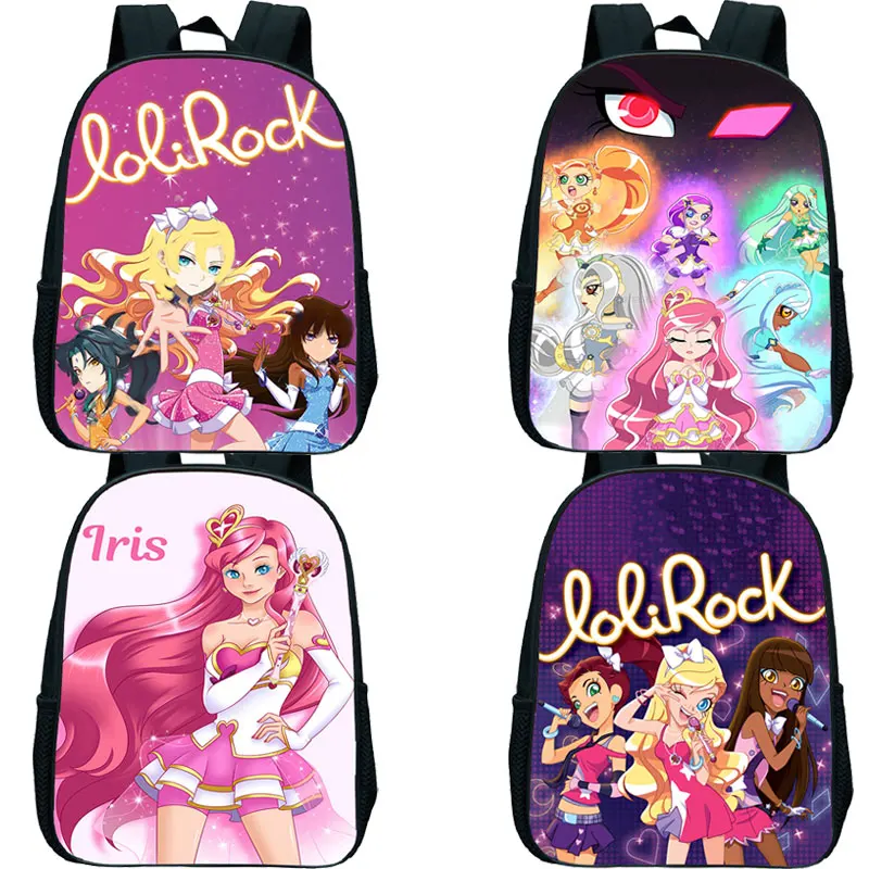 

2022 LoliRock Backpack Children Mochila Kindergartens Bags Cartoon Schoolbags Boys Girls Mini Backpacks Kids Bookbag Satchel