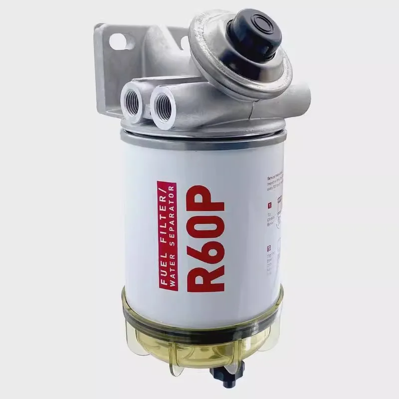 

Throttle fuel filter, oil-water separator R60P fuel-water filter Marine automobile diesel engine