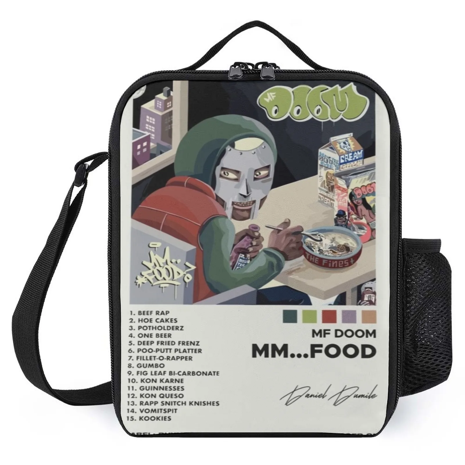 

Music Album Cover Lancheira Printed Lunch Bag Thermal Kids Kid'S Lunch Box Insulation Lunch Box Bag