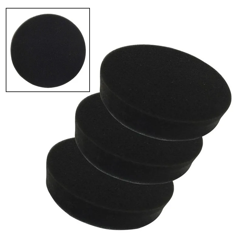 Home Cleaning Black 3PCS Replacement Filters Easy Installation Vacuum Cleaner Filters Bissel Dust Trapping Filters