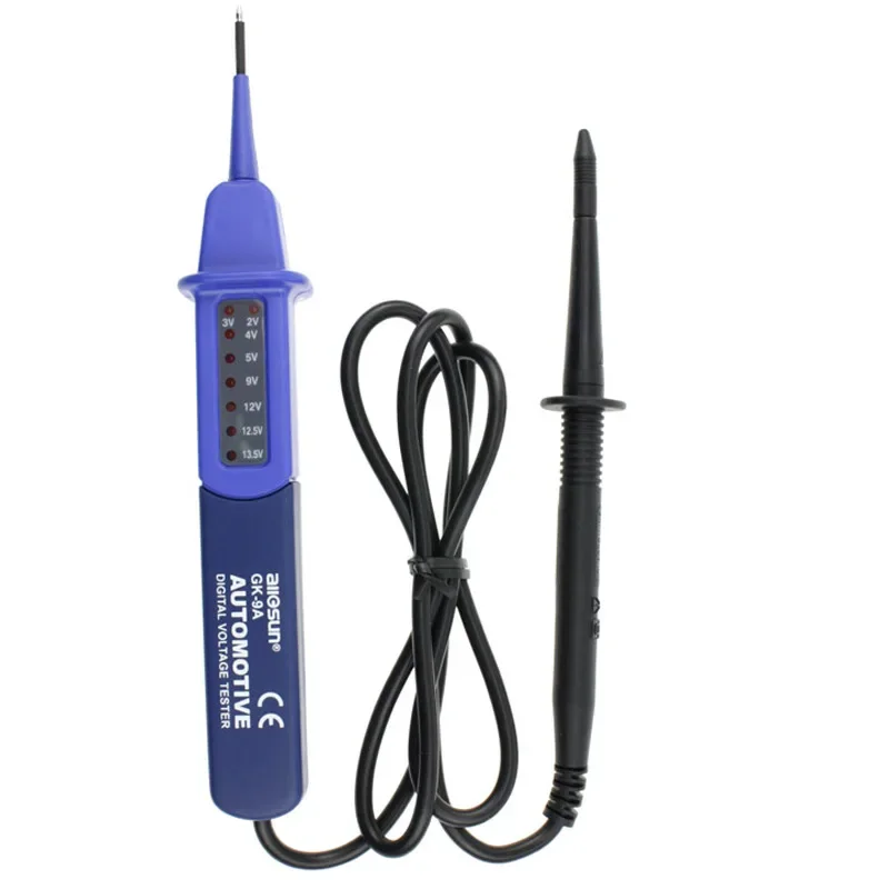 Latest Automobile Electric Pen Circuit Tester 12v Vehicle Digital Display Test Light Repair Voltage Detection Tool DM-GK9A 0.01V