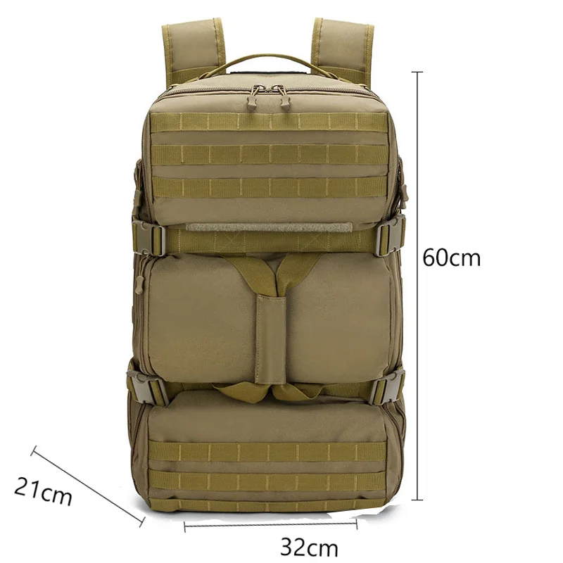 Mochila táctica 65L militar senderismo outdoor - imagen 2