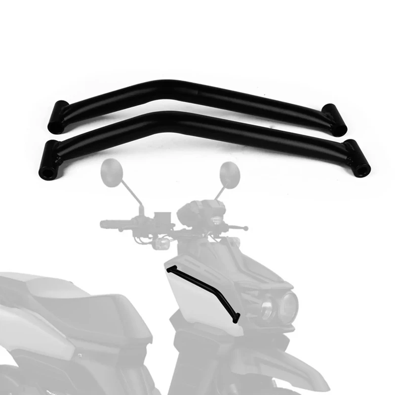 T18C-Motorcycle Headlight Guard For Zuma 125 2022 2023 Rear Grab Handle Seat Hand Handle Grab Bar Rai