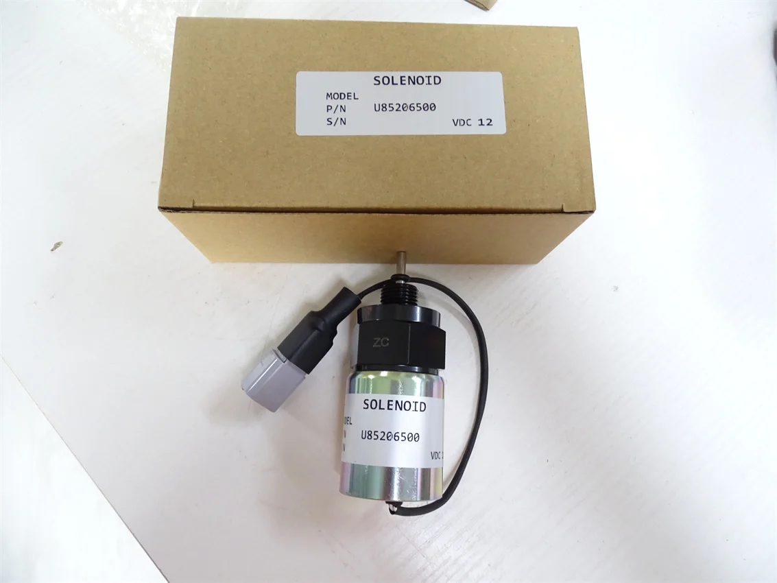 

U85206500 Соленоид 12 В 404D-22T Детали строительной техники для экскаватора U85206500