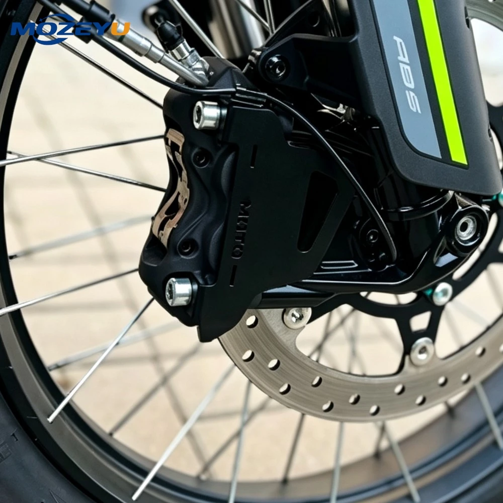 For CFMOTO  800MT MT800 Motorcycle Front Wheel Disc Brake Caliper Guard Protection Left & Right Brake Caliper Protection Cover