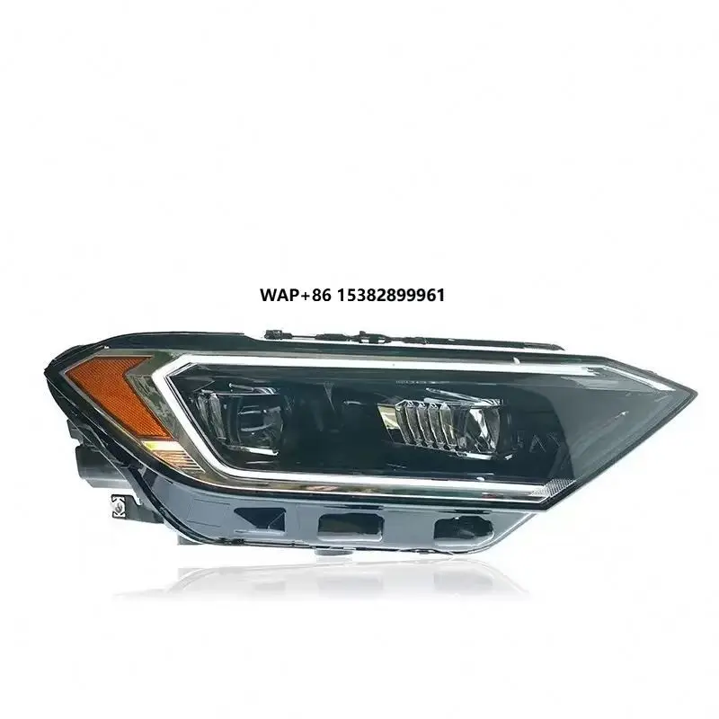 MJ for Jetta Mk7 Headlights 2019 2024 Jetta A7 LED Front Lamp Upgrade Car Accessories VW Head Light Assembly