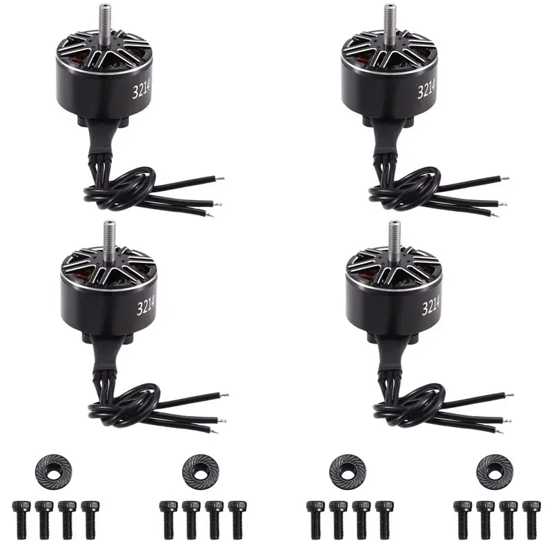

Подборная коллекция аксессуаров для FPV-дронов GF1050-3 10 дюймов для фристайла и полетов на дальние расстояния - 4 шт. бесщеточных моторов 3214 730KV (4-6)