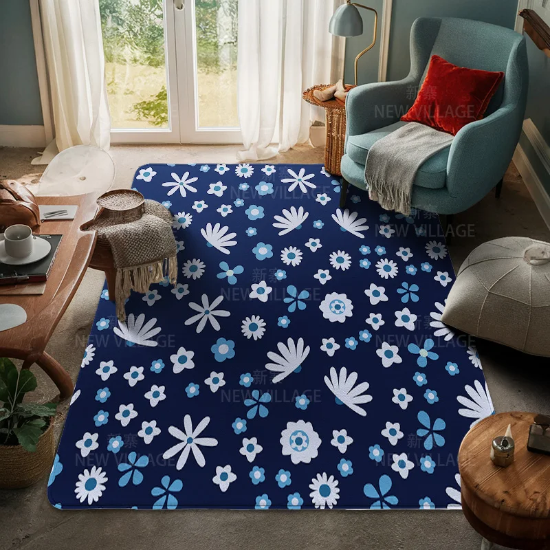 House entrance carpet Home door mat Room Bath Foot bathroom non-slip Kitchen water absorption rugs Modern Nordic boho plant