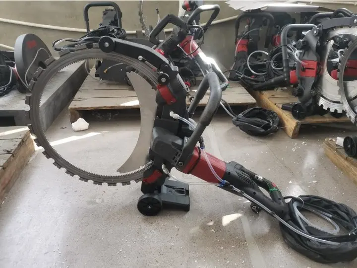 Betonnen vloer- en muursnijmachine Multifunctionele zaag voor de bouw