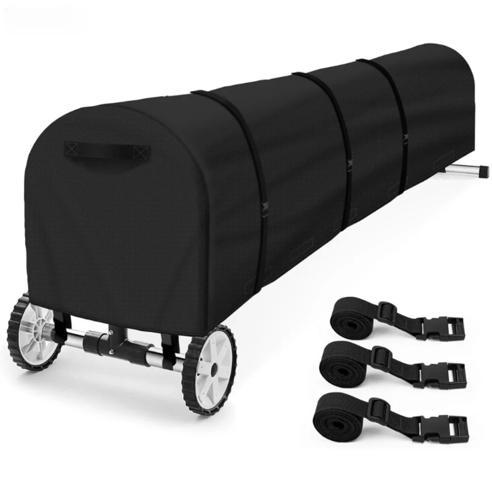Durable= Oxford Cloth Solar Pool Cover Case With Handles And Cords Fits 16 18 20 24ft Reels Weather Resistant Storage Bag