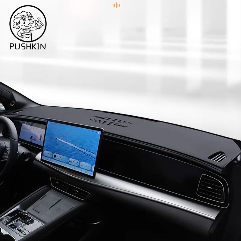 RHD LHD For BYD Sealion 7 EV 2024 2025  Car Leather Dashmat Dashboard Cover Car Pad Dash Mat SunShade Carpet Cover Accessories