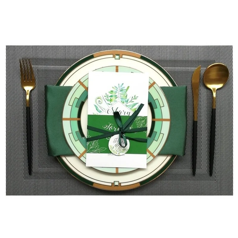 

Modern Luxury Complete Tableware Set Restaurant Dinner Serving Plate Sets Full Porcelain Vaisselle Cuisine Kitchen Plates Sets