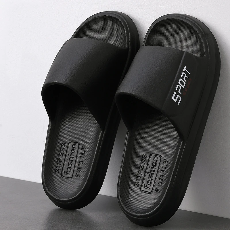 Big Size Summer Slippers Men Women EVA Soft Bottom Indoor Home Slides Sandals Light Beach Shoes Male Slippers Flip Flops
