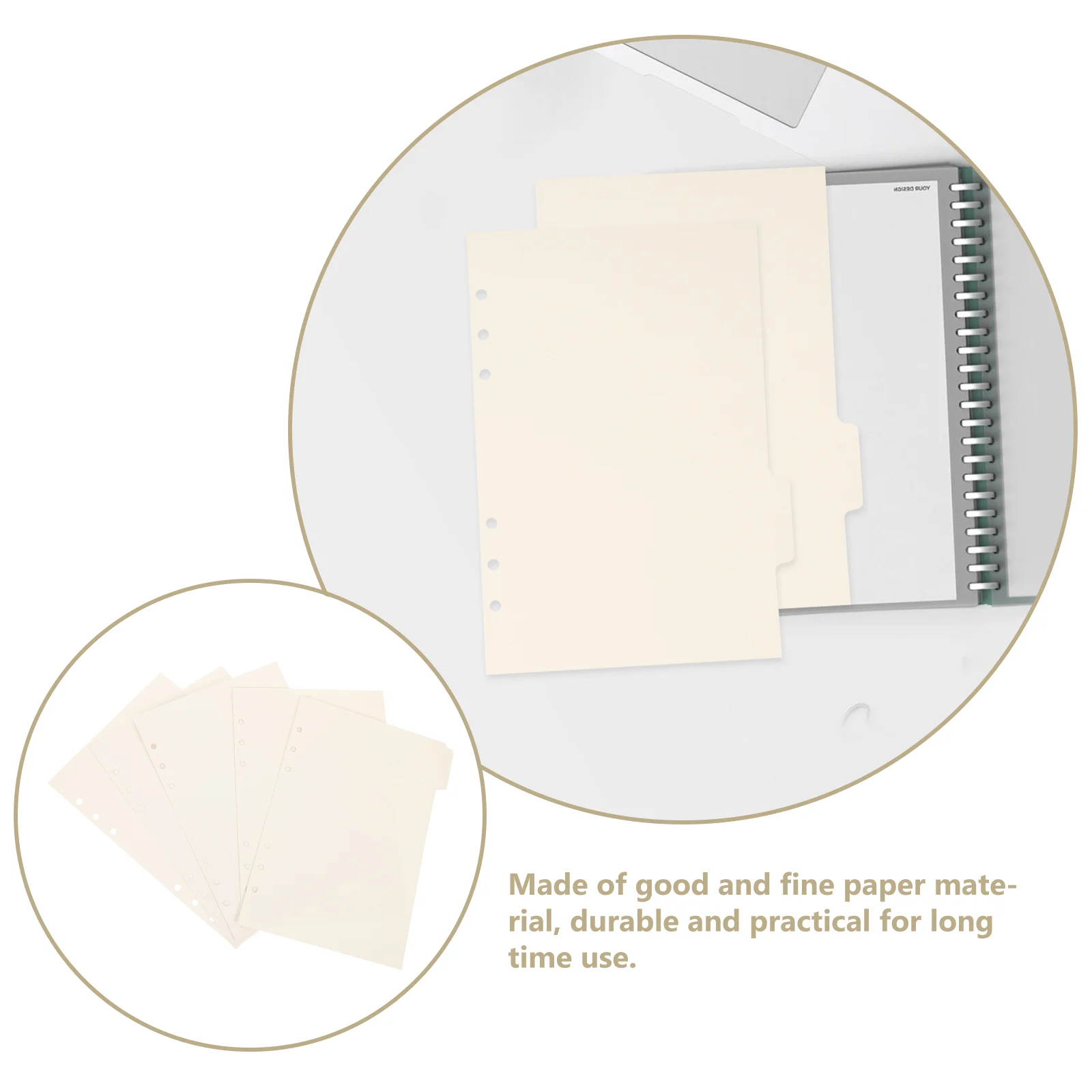 Files for Filing Cabinet Index Label Tabs Partition Plate Binder Dividers Labels
