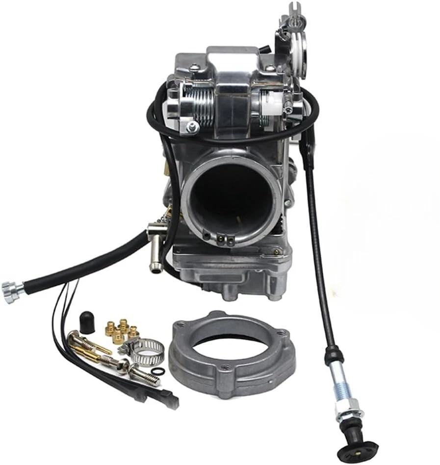 HSR 48mm Race Carburetor For Mikuni HSR48 Polished Finish HSR48 42-6265 Carb