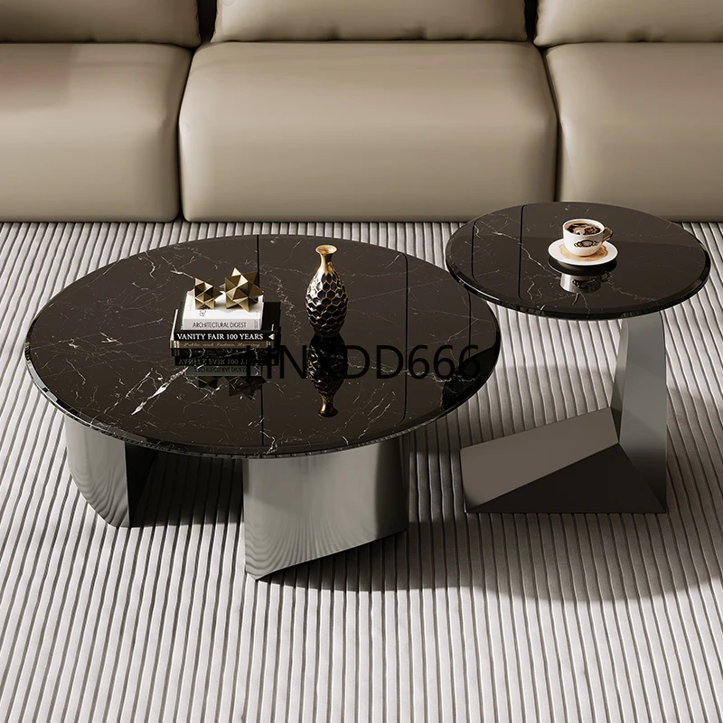 Imported natural marble coffee table