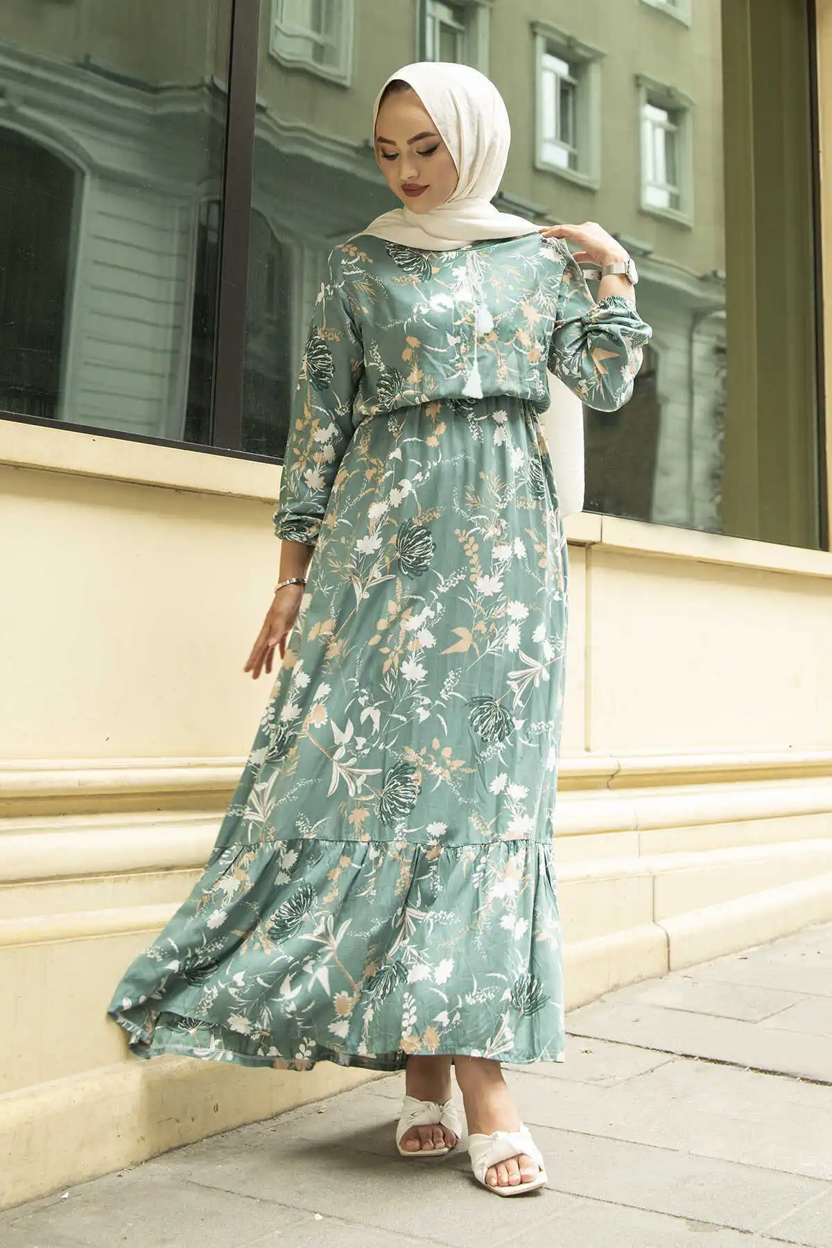 

Dress women's dresses 2021 kaftan abaya long Muslim evening dresses hijab abayas Turkish Hijab Party Casual women clothes