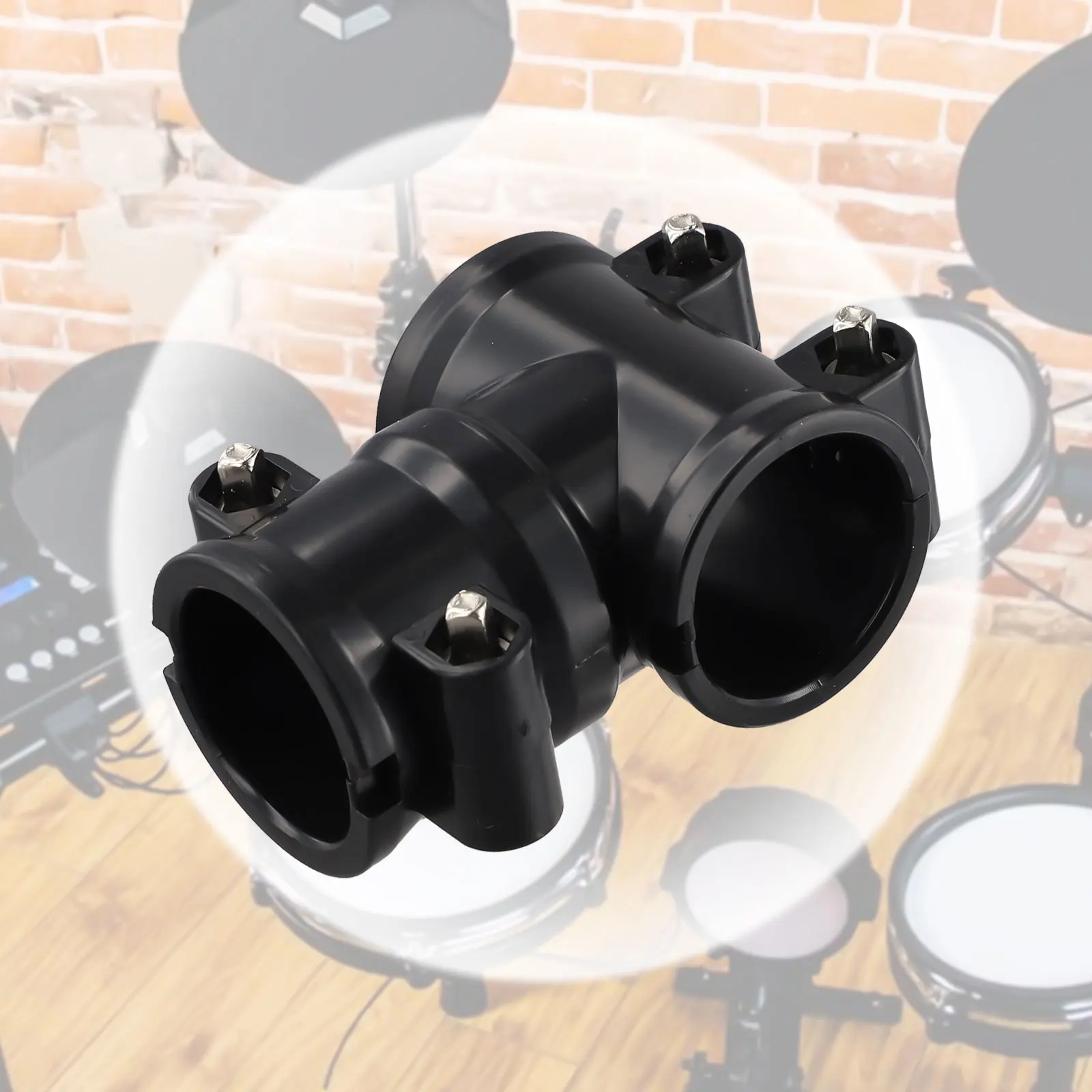 Adjustable Drum Clip Drum Set Accessory Robust Mounting Base Flexible Adjustment Mechanism Drum Holder Stage Performance