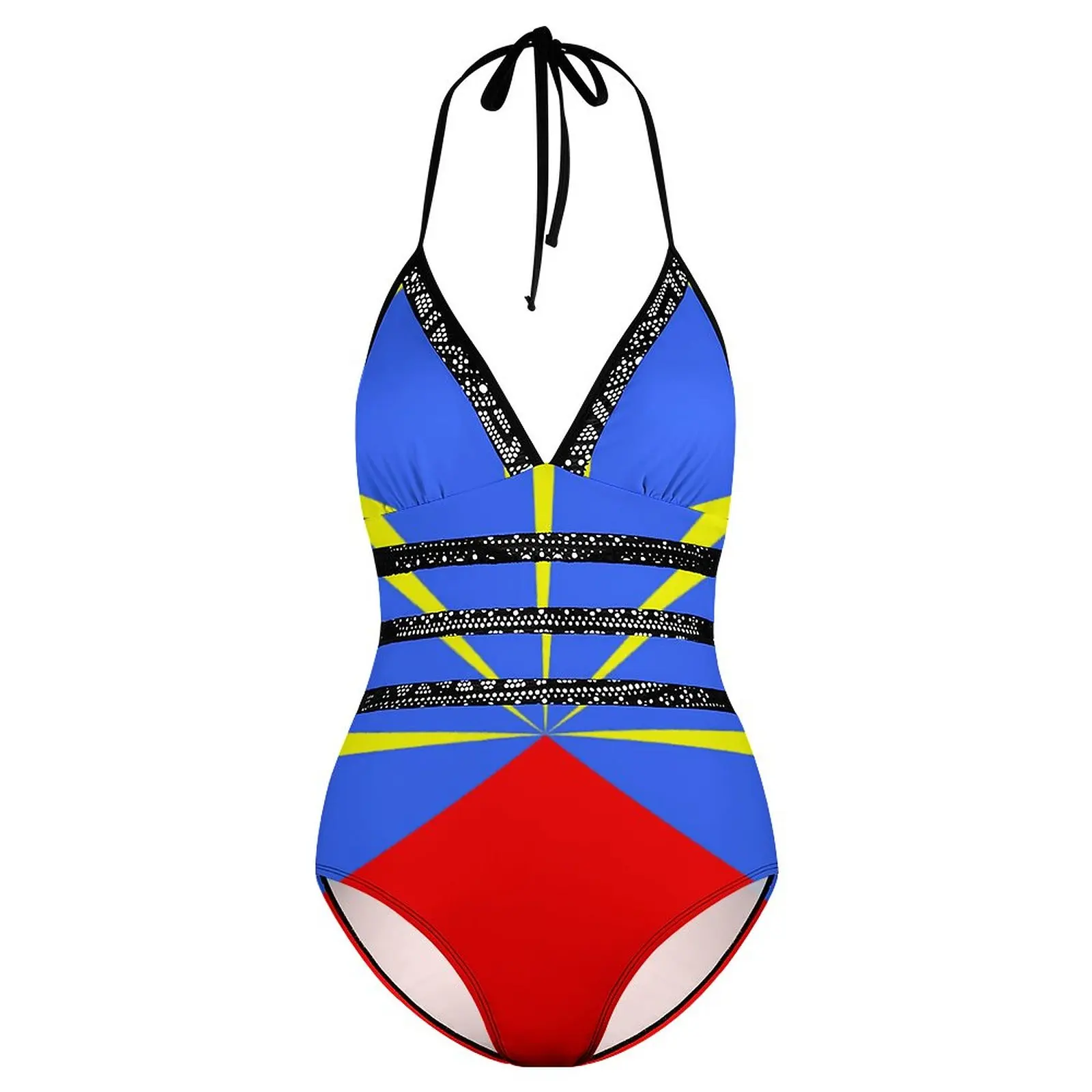 Maillot de bain une pièce pour femmes, sexy, île de la Réunion, aimant, drôle, vacances, qualité supérieure, cool, 974