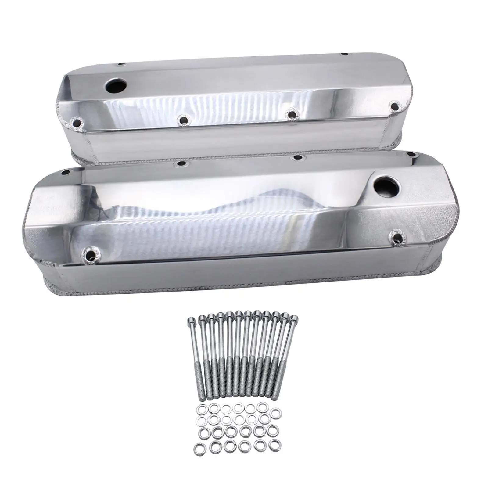 2 Pieces Aluminum Valve Cover 1/4