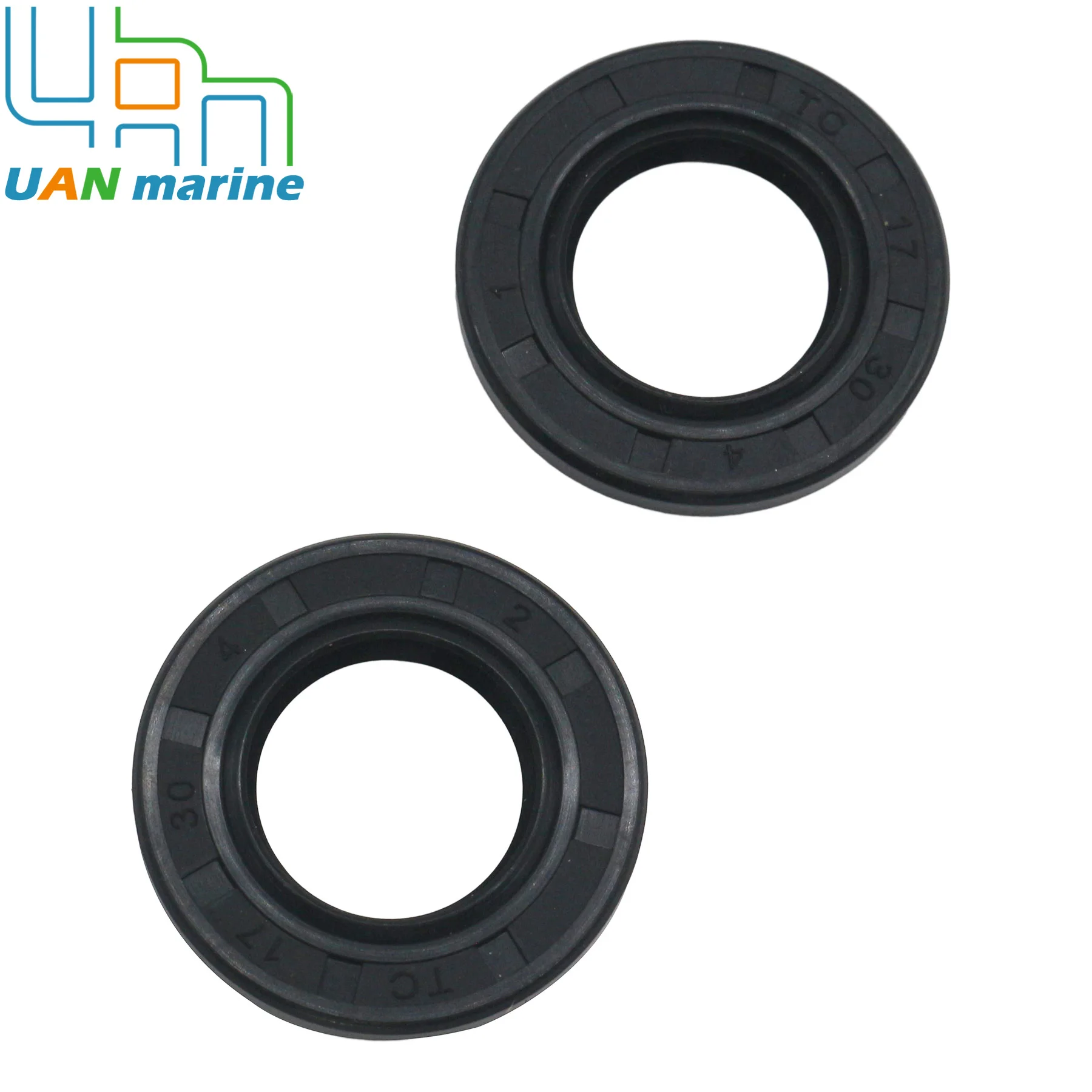 2 Pcs 5031891 Lower Gearcase Pump Base Oil Seal for Johnson Evinrude 20HP 25HP for Suzuki DF 20 25 30 Outboard Motor 9282-17006