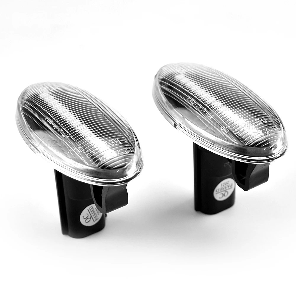 

2x Dynamic LED Repeater Fender Side Marker Light Turn Signal Indicator Binker For Subaru Forester Impreza 2008 2009 2010 -2019