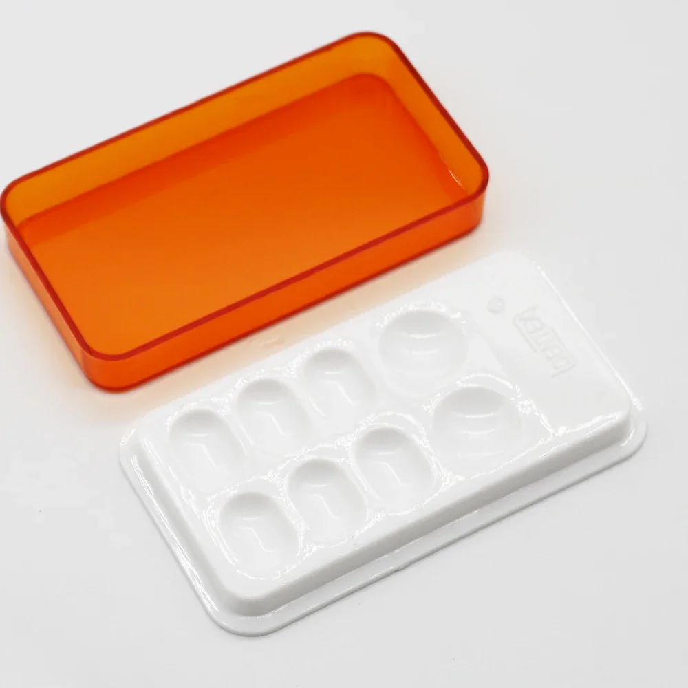 

1Pcs Dental Resin Teeth Shading Light Storage Box Orange Color Toning Tool