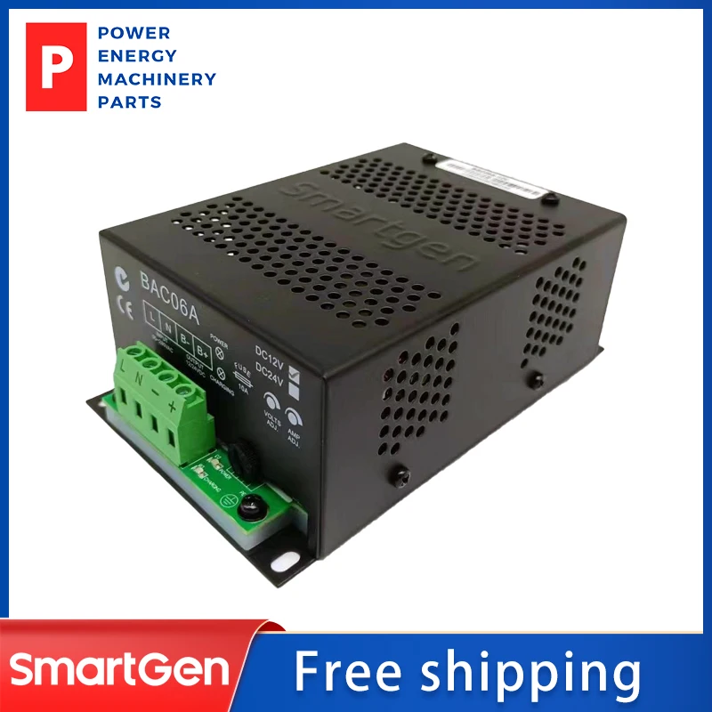 

Diesel Generator Auto Battery Charger Original BAC06A 12/24V Intelligent Floating Charger