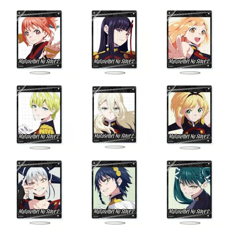 Chained Soldier 15cm Kyouka Uzen Himari Azuma Shushu Suruga Acrylic Stand Figure Keychain Desktop Ornament Souvenir