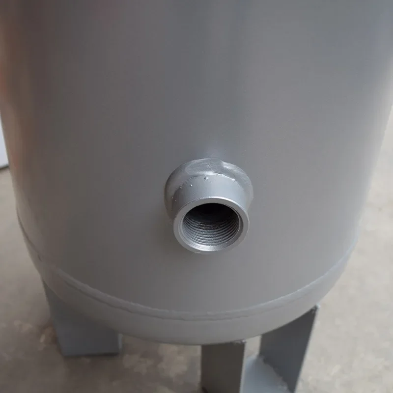 30L vertical carbon steel gas storage tank pressure stabilizer tank, machine tool small pressure buffer tank