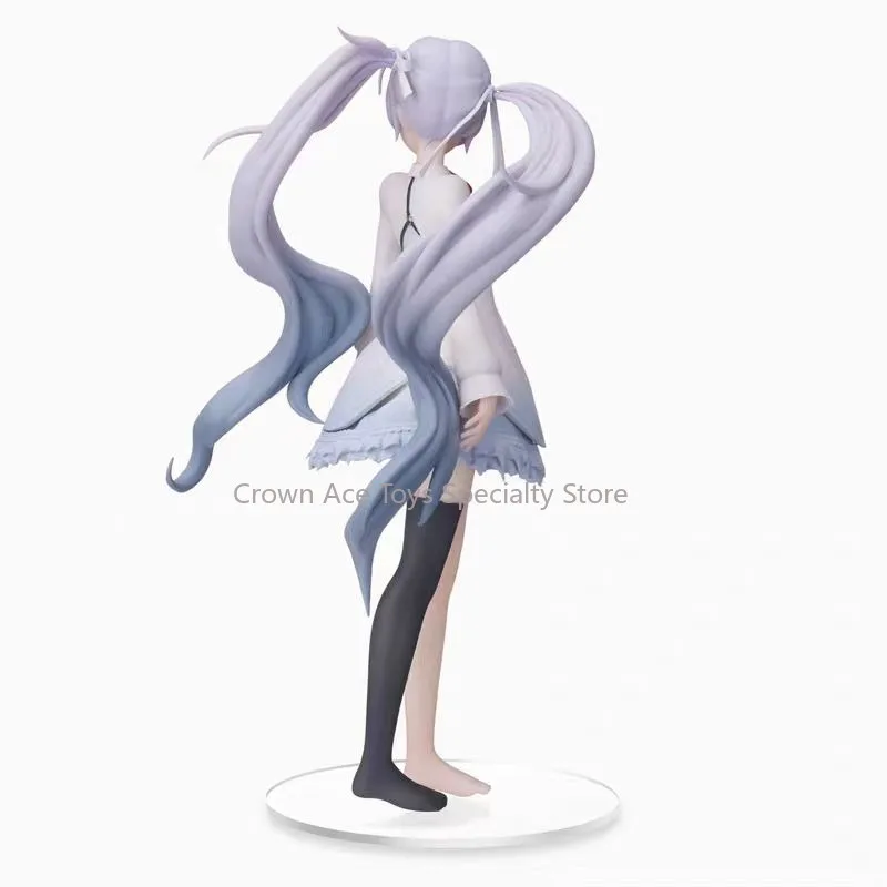 SEGA Virtual Singer Anime Figure SPM Hatsune Miku COLORFUL STAGE White Onions Action Figure Trendy Toys for Kids Holiday Gifts