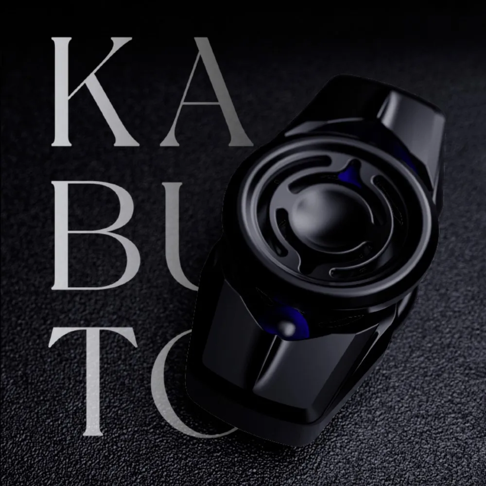 TS EDC كابوتو فيدجيت سبينر من الفولاذ المقاوم للصدأ والتيتانيوم بملمس فيدجيت سبينر ذو شفرتين #1