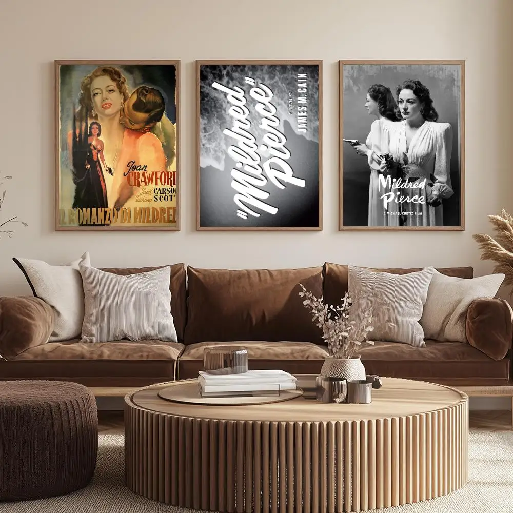 Classic Movie M-Mildred Pierce Poster Modern  Wall Art Aesthetic Minimalist Bedroom Decor Cafe Home Gift PP