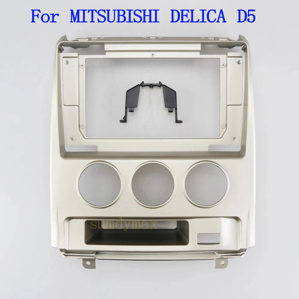 

10.1 inch Car Frame Audio Fitting Adaptor Dash Trim Kits Facia Panel For MITSUBISHI DELICA D5 car Radio Player cable