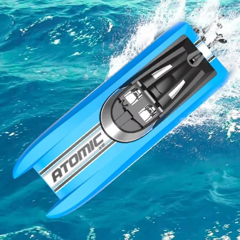 

Высокоскоростная радиоуправляемая лодка с дистанционным управлением, водонепроницаемая скоростная лодка, модель воды, детская электрическая игрушечная лодка, устойчивый к столкновениям подарок