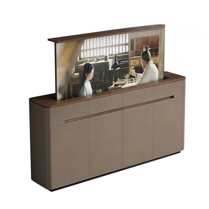 

Lifting TV Cabinet Intelligent Remote Control Electric 55/65/75 Invisible Lifting TV Cabinet in Living Room