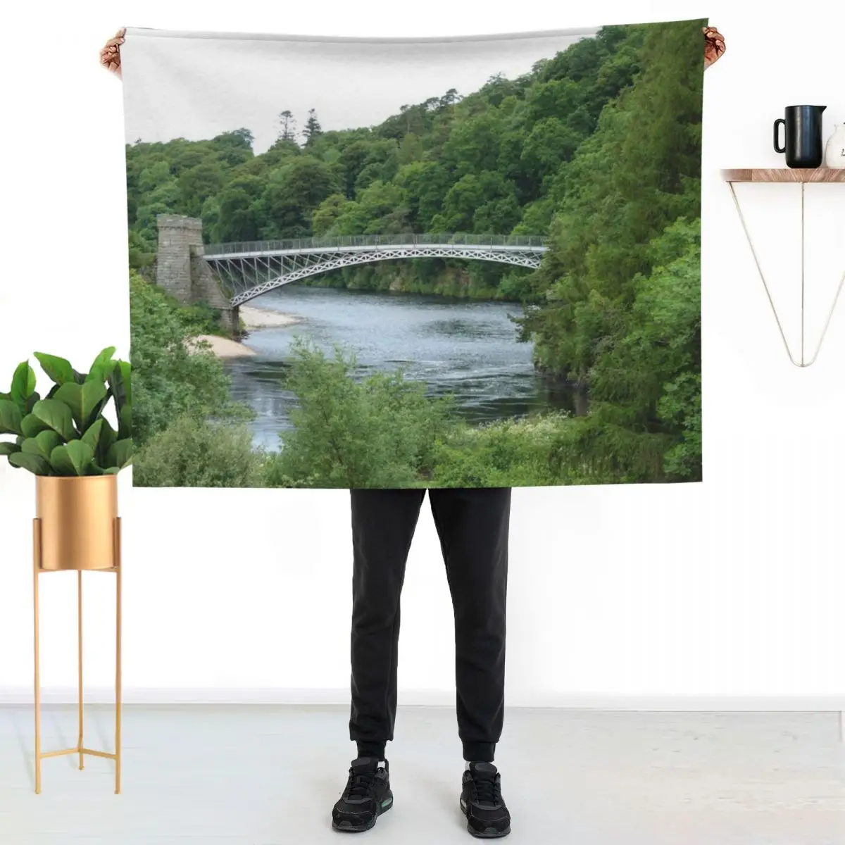 Craigellachie Bridge II Throw Blanket decorative Summer Decorative Beds Decorative Throw Bed Fashionable Moving Blankets