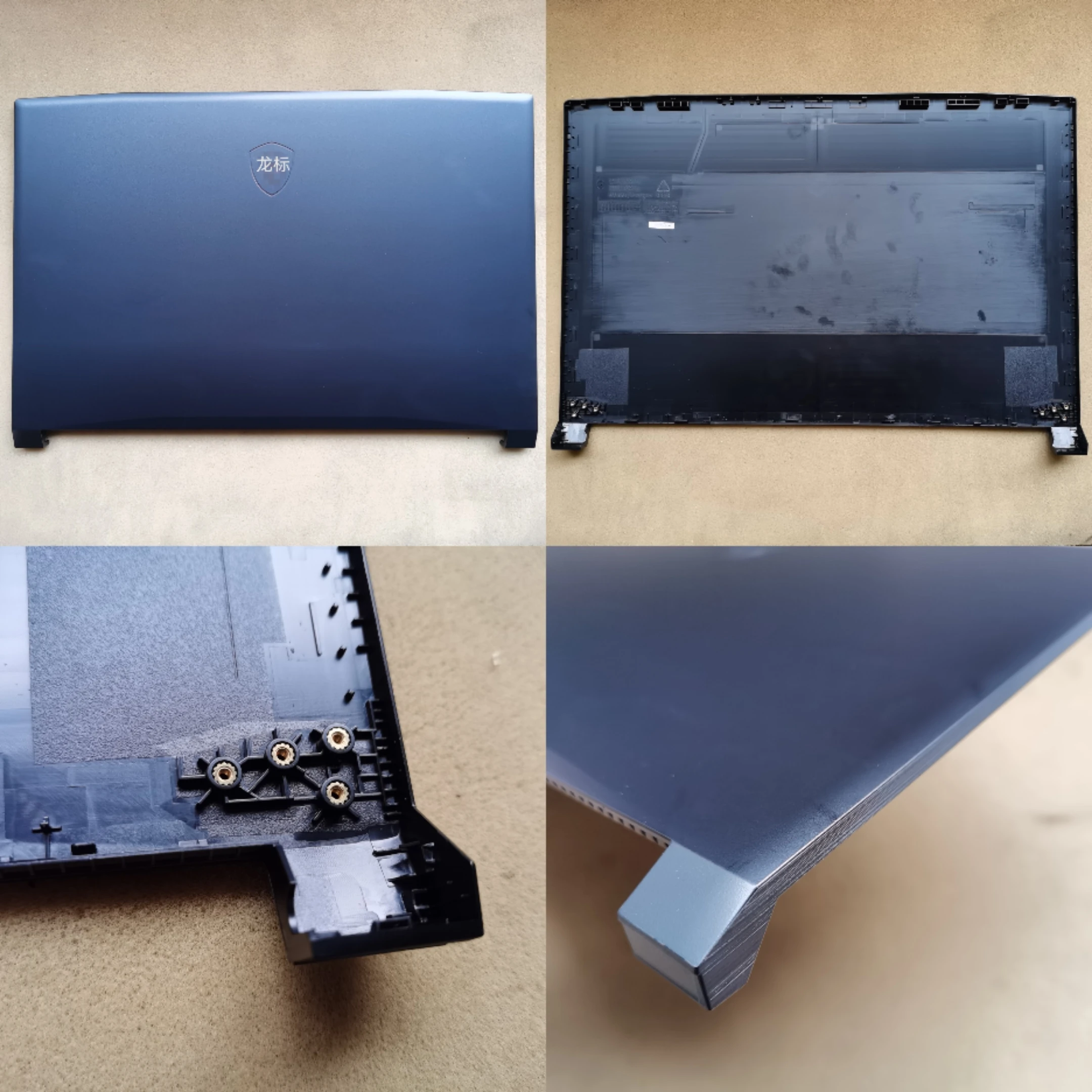 New laptop  for MSI Katana GF76  MS-17L1 MS-17L2 MS-17L3 17L4   lcd back cover /lcd front bezel /upper case palmrest/bottom case