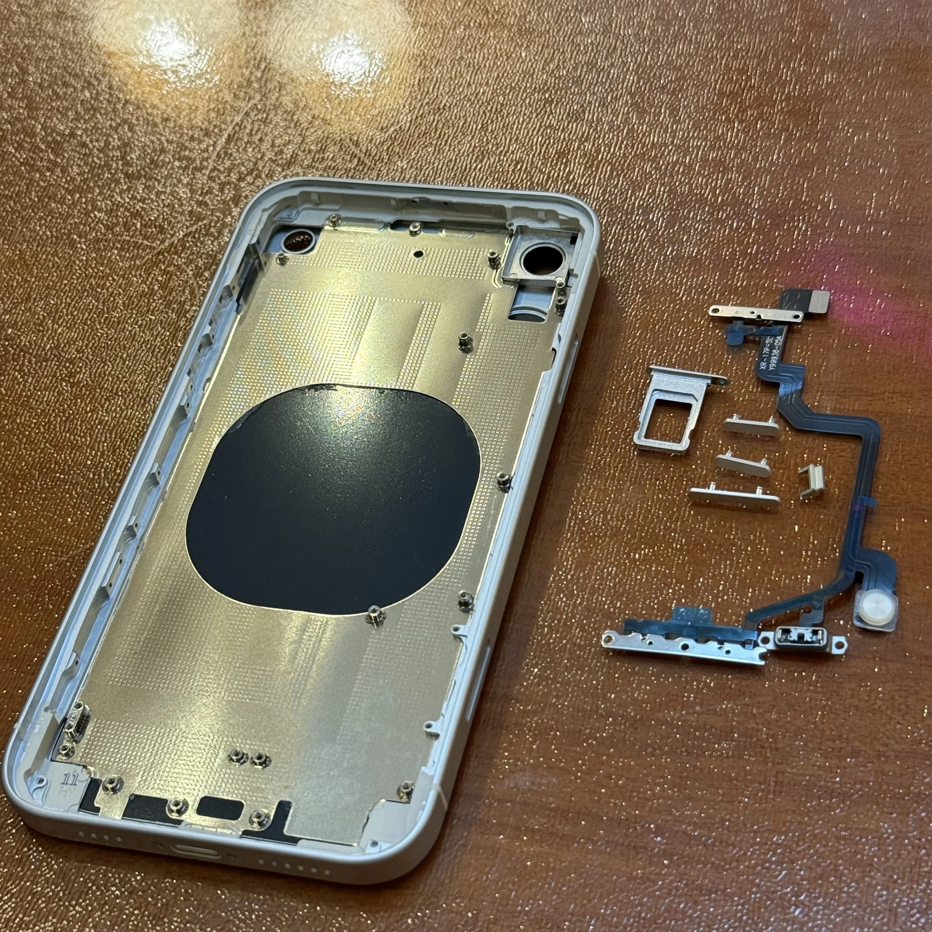 DIY Rear Back Housing Cover With Tray For iPhone XR 11, Resemble 17 18Pro MAX Design
