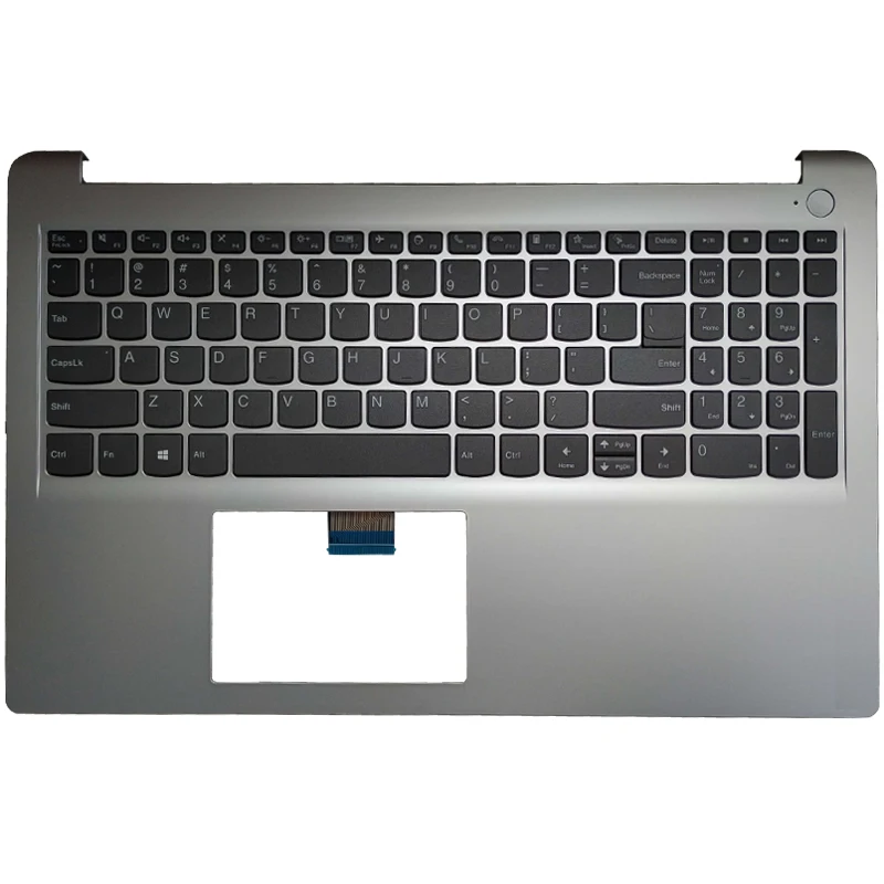 NEW For Lenovo Lenovo ideapad 1 15IAU7 15ALC7 15IJL7 US laptop keyboard palmrest upper cover No backlight