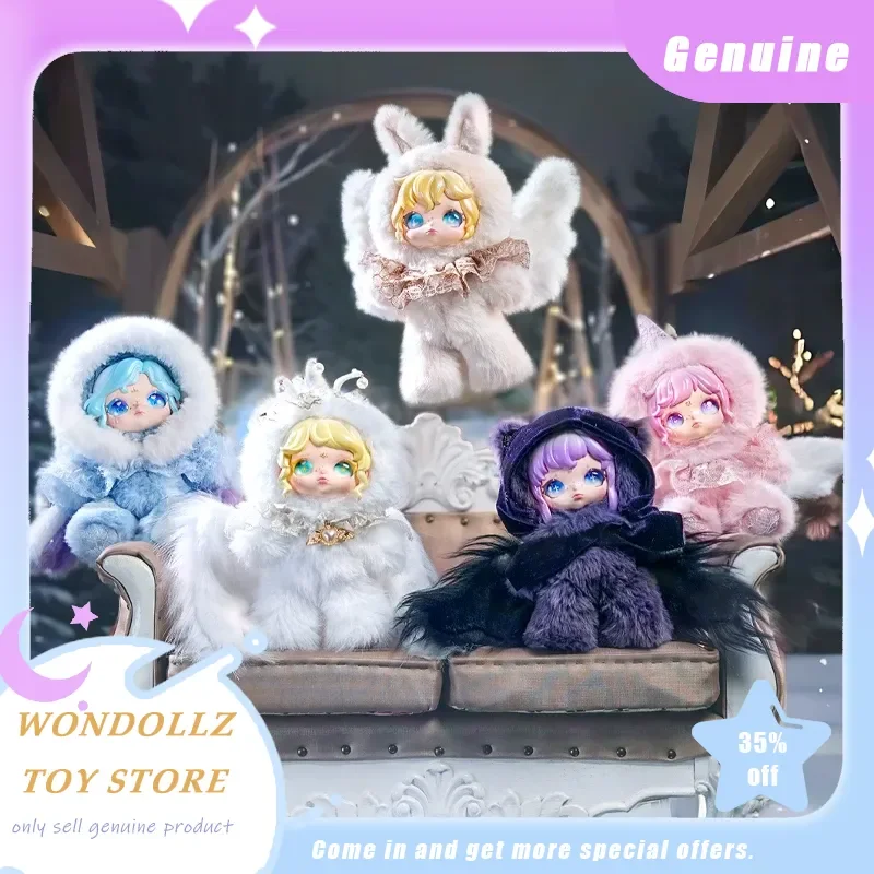 

Genuine Dumia Aria Whisper Of Snow Traces Series Blind Box Cute Vinyl Plush Doll Trendy Toy Decor Collection Surprise girls Gift