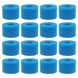 16Pc For Intex Pure Spa Reusable Washable Foam Hot Tub Filter Cartridge S1 Type